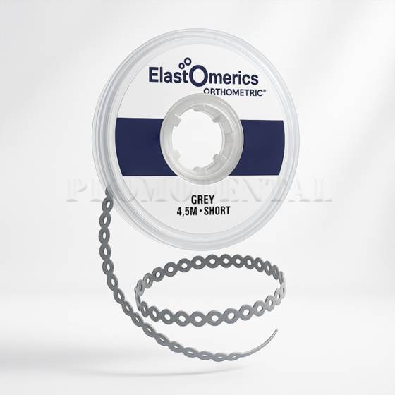 429-60-05-5008-Grey short Orthodontic Chain_
